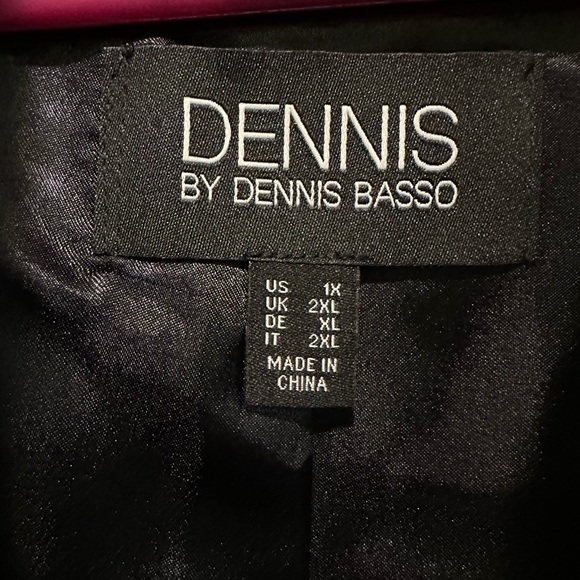 Dennis Basso Elegant Faux Fur Long Jacket - Picture 8 of 11